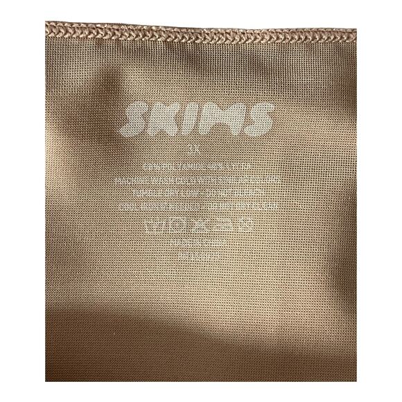 Skims thong Simply Bare High Waisted seamless shapewear tan size 3X - Picture 3 of 3